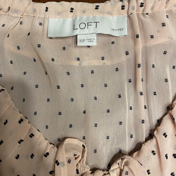 LOFT Polka dot blouse - Picture 3 of 3